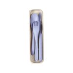 Articulo Escolar Set de Cubiertos Hampi. HM-038A Azul Claro (HM038A - articulo promocional)