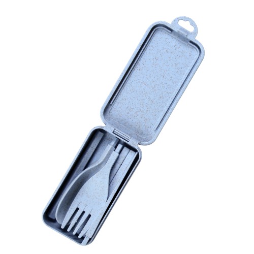 HM-066_01-2 Articulo Escolar Set de Cubiertos Serang. HM-066A Azul Claro (HM066A – articulo promocional)