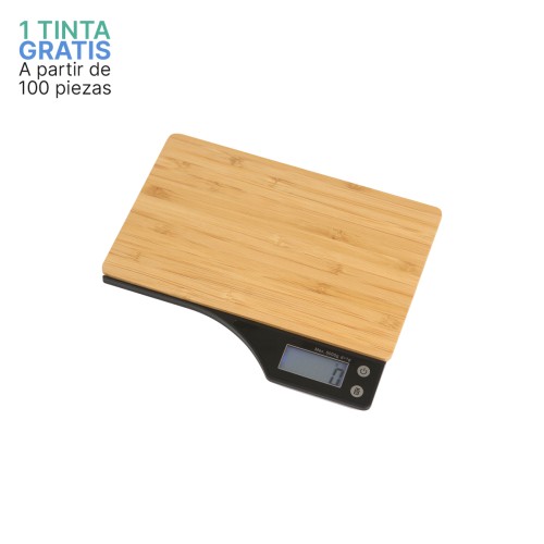 Articulo Hogar Bascula Borisov. HM-076C Bambu (HM076C - articulo promocional)