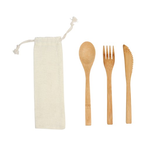 Articulo Hogar Set de Cubiertos Castella. HM-097C Bambu (HM097C - articulo promocional)