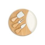 Articulo Hogar Set de Quesos Rizzuto. HM-100B Blanco (HM100B - articulo promocional)