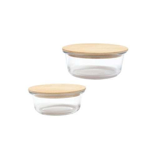 Articulo Hogar Juego de Recipientes Lusarat HM-177C Bambu (HM177C - articulo promocional)