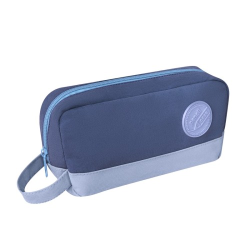 Escolares Estuche Escolar Skolai Azul INF 630 A Azul (INF630A - poliester - articulo promocional)