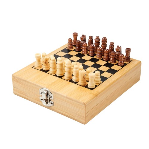Juegos Ajedrez Hako Beige JM 015 BE Beige (JM015BE - bambu - articulo promocional)