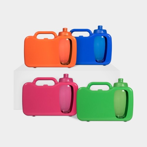 KTC-007 Portaviandas Lonchera Kleur Azul KTC 007 A Azul (KTC007A – plastico / pet – articulo promocional)