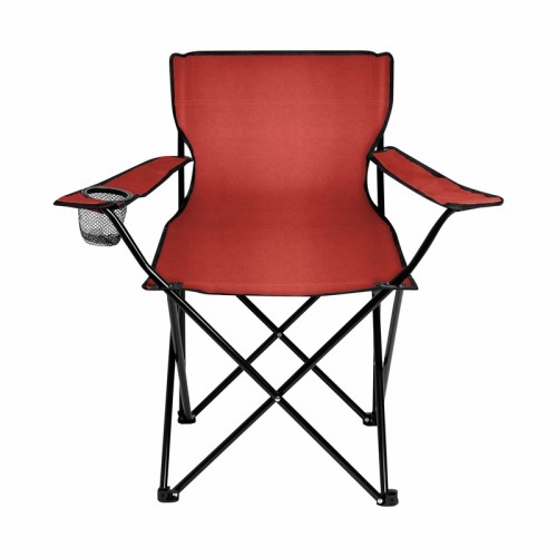 KTC-041-R_1 Accesorios para Viaje Silla Harrison Rojo KTC 041 R Rojo (KTC041R – poliester silla / acero estructura – articulo promocional)