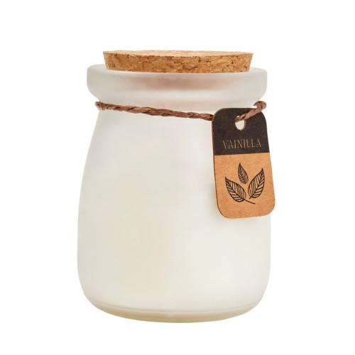 KTC-440-B_3 Decoracion Vela Vanille KTC 440 B Blanco (KTC440B – vidrio / parafina / corcho – articulo promocional)