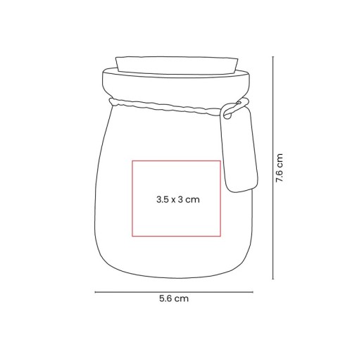 KTC-440-VECTOR Decoracion Vela Vanille KTC 440 B Blanco (KTC440B – vidrio / parafina / corcho – articulo promocional)