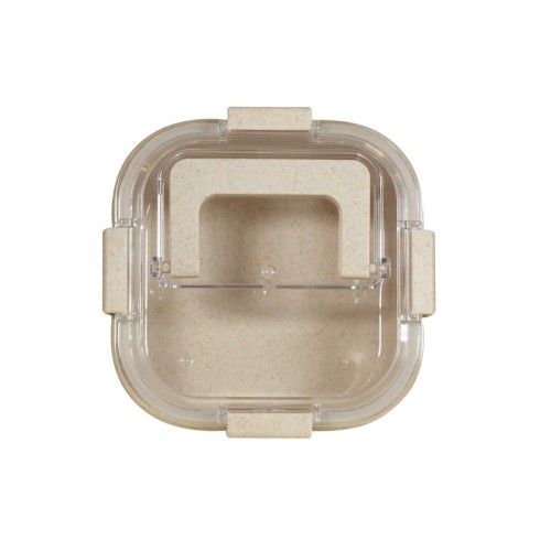 KTC-608-BE_1 Portaviandas Lonchera Yemek Beige KTC 608 BE Beige (KTC608BE – plastico / fibra de trigo – articulo promocional)