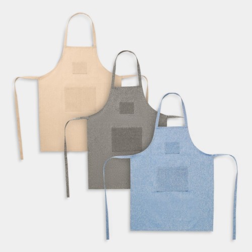 KTC-610-2 Mandiles Mandil Sayer Gris KTC 610 G Gris (KTC610G – algodon reciclado – articulo promocional)