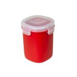 Escolares Vasito Contenedor Keop Rojo KTC 611 R Rojo (KTC611R - plastico - articulo promocional)