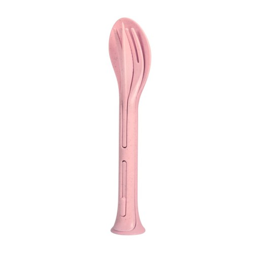 Cocina Set de Cubiertos Florencia Rosa KTC 700 P Rosa (KTC700P - plastico / fibra de trigo - articulo promocional)