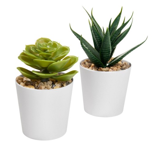 KTC-750_3 Decoracion Set de Plantas Aliso Blanco KTC 750 B Blanco (KTC750B – plastico / carton – articulo promocional)