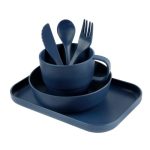 Escolares Vajilla Individual Zeke Azul KTC 900 A Azul (KTC900A - plastico / fibra de trigo - articulo promocional)