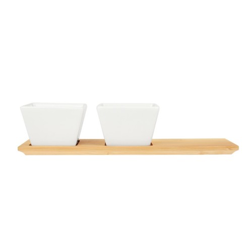 KTC-976-B_2 Set Quesos Botanero Kibi Blanco KTC 976 B Blanco (KTC976B – bambu / ceramica – articulo promocional)