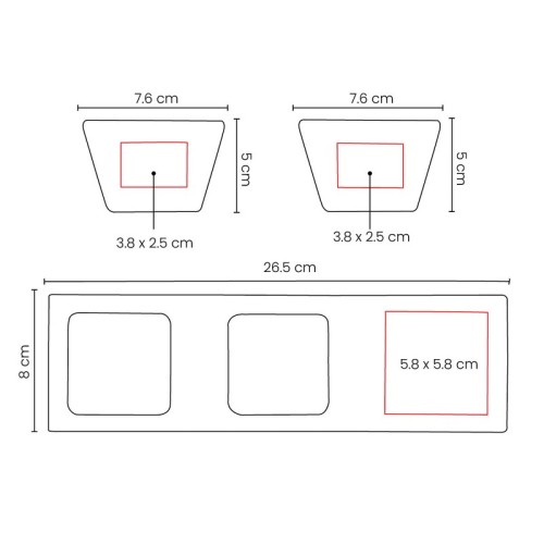 KTC-976-VECTOR Set Quesos Botanero Kibi Blanco KTC 976 B Blanco (KTC976B – bambu / ceramica – articulo promocional)
