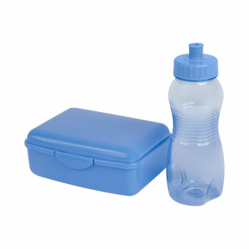 Escolares Set de Lonchera Zea Azul KTC 980 A Azul (KTC980A - plastico - articulo promocional)
