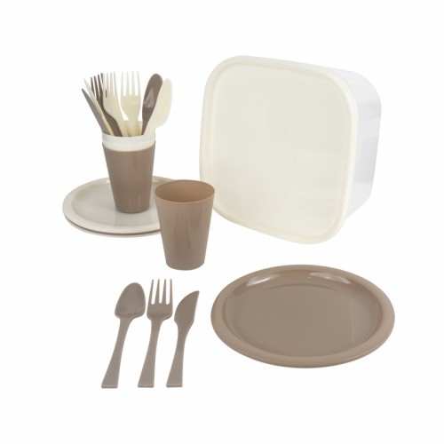 Cocina Set de Vajilla Suva KTC 983 BE Beige (KTC983BE - plastico - articulo promocional)