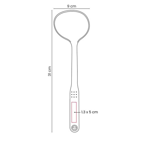 KTC-985-VECTOR Cocina Cucharon Savoir KTC 985 N Negro (KTC985N – plastico – articulo promocional)