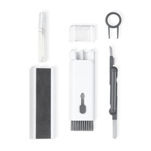 Accesorio Computo Kit de Limpieza Multitool Blanco LAP 015 B Blanco (LAP015B - plastico - articulo promocional)
