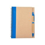 Articulo Ecologico Libreta Ecologica Milan. LB-002A Azul (LB002A - articulo promocional)