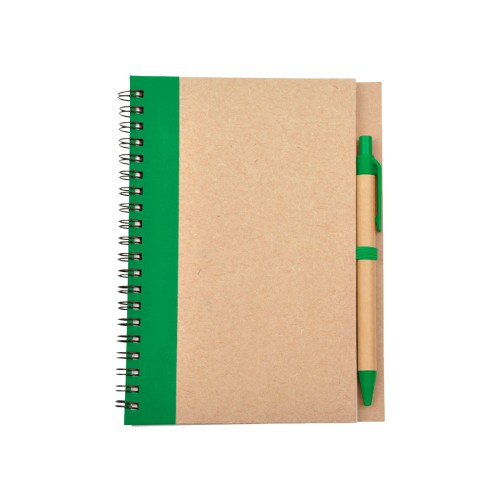 LB-002_01-4 Articulo Ecologico Libreta Ecologica Milan. LB-002O Naranja (LB002O – articulo promocional)