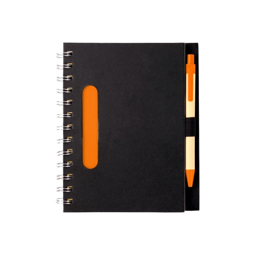 Libreta Libreta Ecologica Sidney. LB-005O Naranja (LB005O - articulo promocional)
