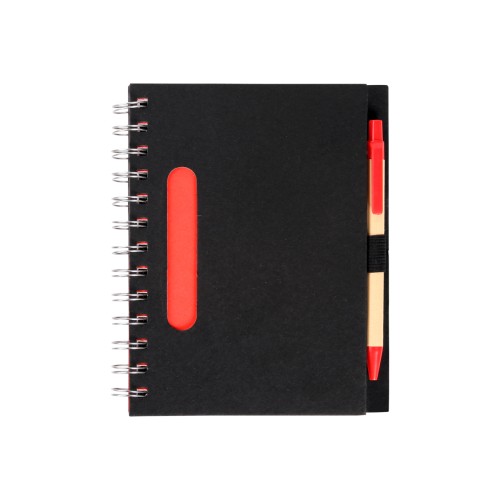 Libreta Libreta Ecologica Sidney. LB-005R Rojo (LB005R - articulo promocional)