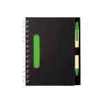 Libreta Libreta Ecologica Sidney. LB-005V Verde (LB005V - articulo promocional)