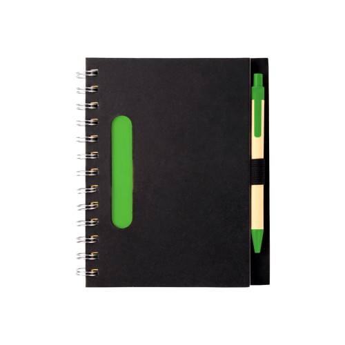 Libreta Libreta Ecologica Sidney. LB-005V Verde (LB005V - articulo promocional)