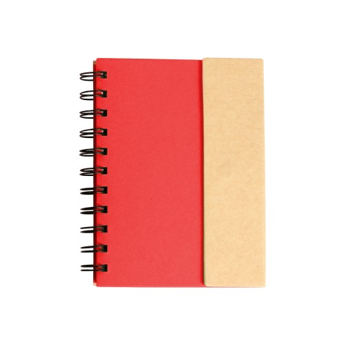 Libreta Libreta Ecologica Genova. LB-010R Rojo (LB010R - articulo promocional)