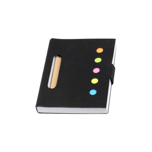 Articulo Ecologico Mini Libreta Ecologica Pamplona. LB-018N Negro (LB018N - articulo promocional)