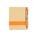 Articulo Ecologico Libreta Ecologica. LB-033O Naranja (LB033O - articulo promocional)