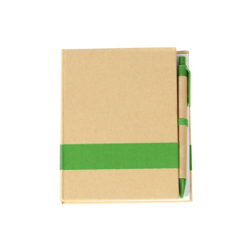 Articulo Ecologico Libreta Ecologica. LB-033V Verde (LB033V - articulo promocional)