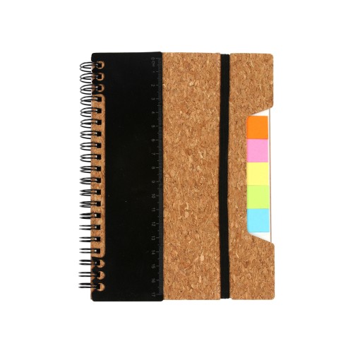 Libreta Libreta Tipo Corcho. LB-044N Negro (LB044N - articulo promocional)