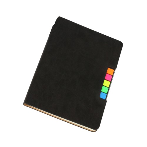 LB-051N_01 Libreta Libreta Vicenza. LB-051N Negro (LB051N – articulo promocional)