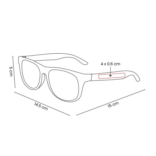 LEN-008-VECTOR Lentes Lentes Bangkok LEN 008 N Negro (LEN008N – plastico / fibra de trigo / bambu – articulo promocional)
