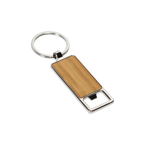 ACCESORIO BAR LLAVERO DE BAMBU FAHAN. LL-033C BAMBU (LL033C - ARTICULO PROMOCIONAL)