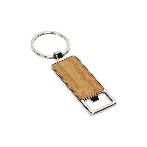 LL-033_01 Accesorio Bar Llavero de Bambu Fahan. LL-033C Bambu (LL033C – articulo promocional)