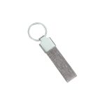 Llavero Llavero de Rpet Miola. LL-036G Gris (LL036G - articulo promocional)