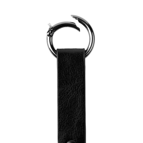 M-7475-N_4 Llavero Multifuncional Llavero Clea Negro M 7475 N Negro (M7475N – metal / curpiel – articulo promocional)