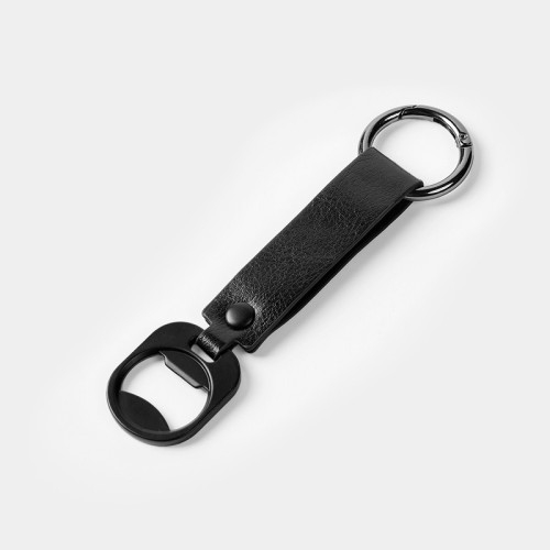 M-7475 Llavero Multifuncional Llavero Clea Negro M 7475 N Negro (M7475N – metal / curpiel – articulo promocional)