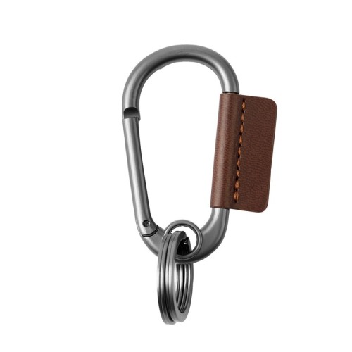 Llavero Multifuncional Llavero Drave Cafe M 7476 C Cafe (M7476C - metal / curpiel - articulo promocional)