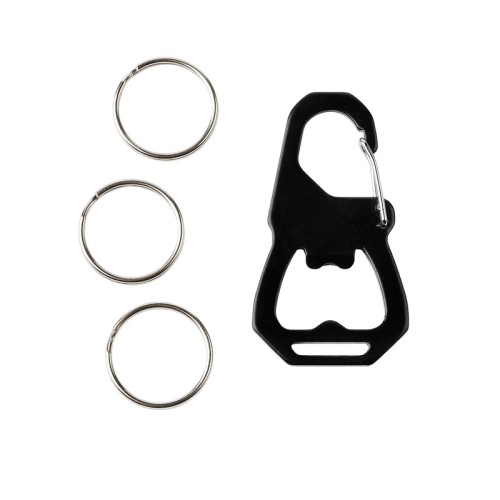 M-7477-N_2 Llavero Multifuncional Llavero Kagi Negro M 7477 N Negro (M7477N – metal – articulo promocional)