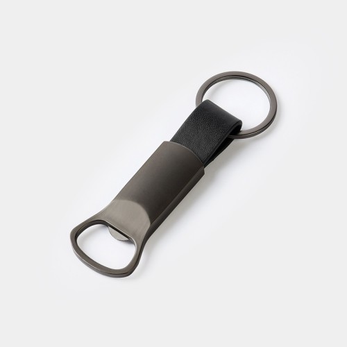 M-7480 Llavero Multifuncional Llavero Kluc Negro M 7480 N Negro (M7480N – metal / curpiel – articulo promocional)