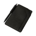 Porta Documentos Porta Pasaporte Runa Negro M 80124 N Negro (M80124N - curpiel / papel / plastico - articulo promocional)