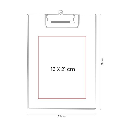 M-80180-VECTOR-1 Libreta Ecologica Carpeta Nett Rojo M 80180 R Rojo (M80180R – plastico / carton – articulo promocional)