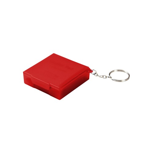 Accesorio Cuidado Personal Llavero Contenedor con 10 Pads. PC-006R Rojo (PC006R - articulo promocional)