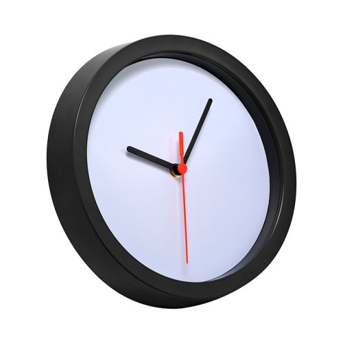 Reloj Reloj de Pared de Plastico. PD-002N Negro (PD002N - articulo promocional)