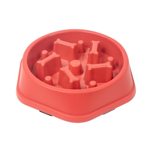Mascotas Plato Ossis Rojo PET 010 R Rojo (PET010R - plastico - articulo promocional)